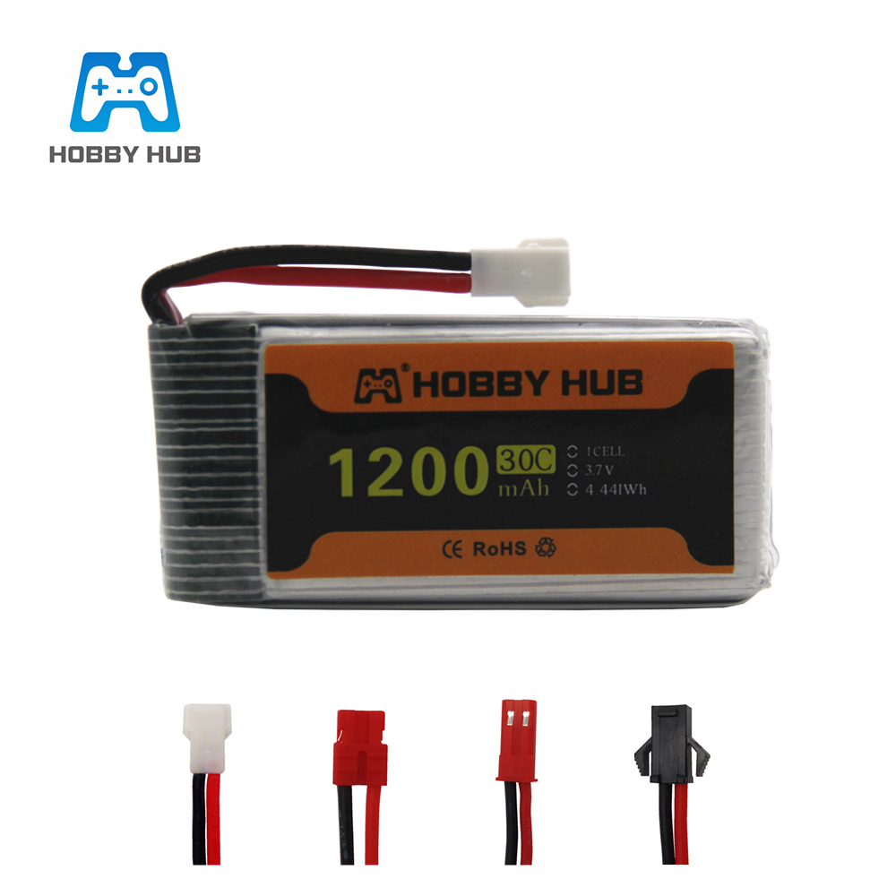 Hobby Rc Quadcopters & Multirotors - Akumulator Lipo 3,7 V 1200 mAh