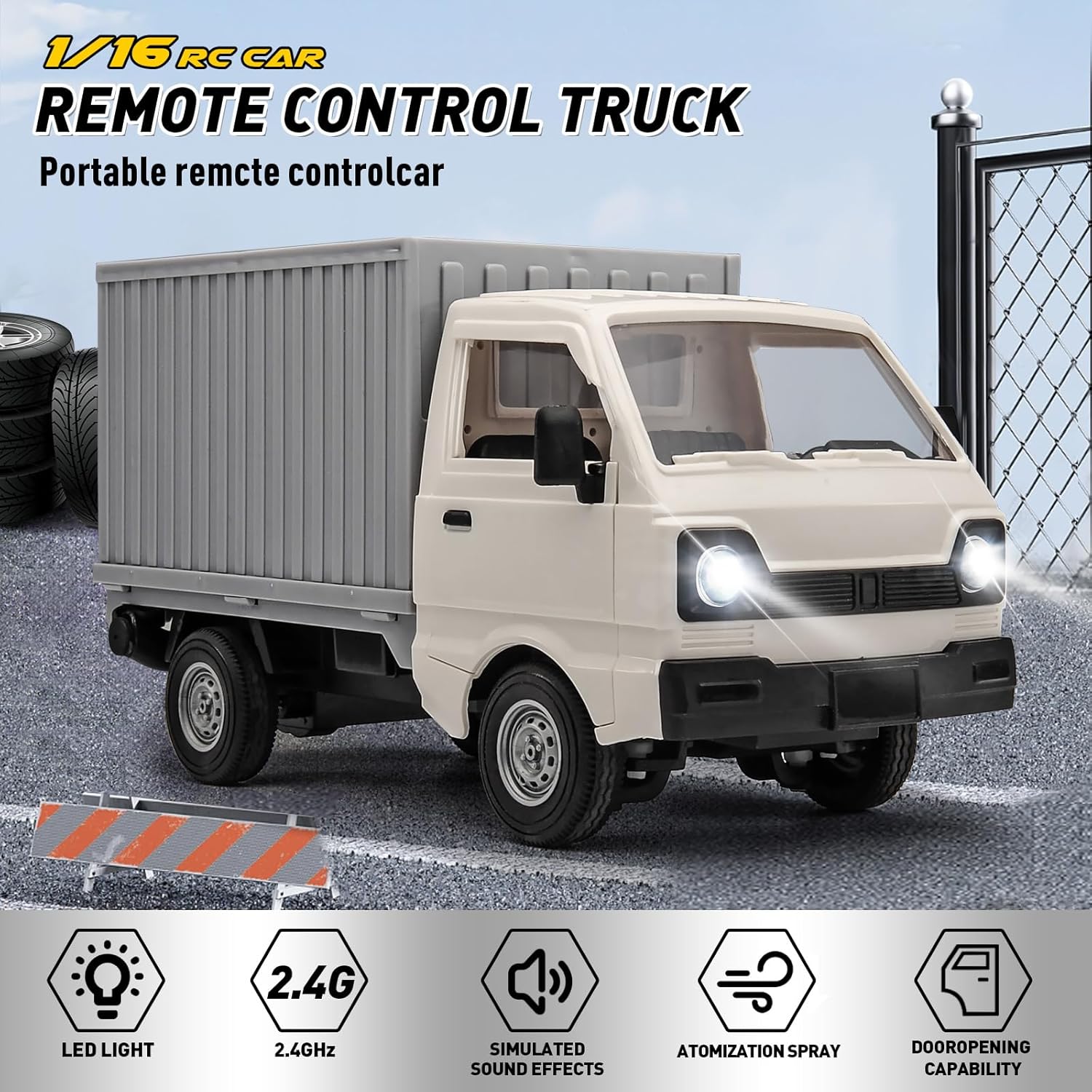 KF21 RC Truck 1:16 2.4GHZ Samo – Yunshen Rc Hobby recenzja i cena