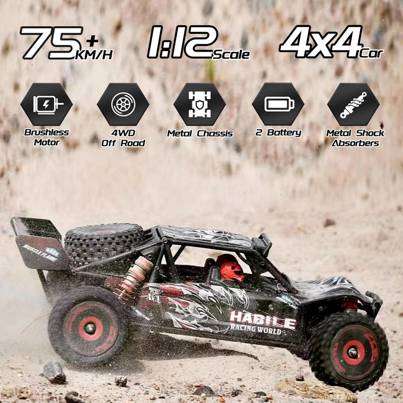 Samochód RC WLtoys 124016 V8,  – Rc Hobby Grade Drift Car recenzja i cena