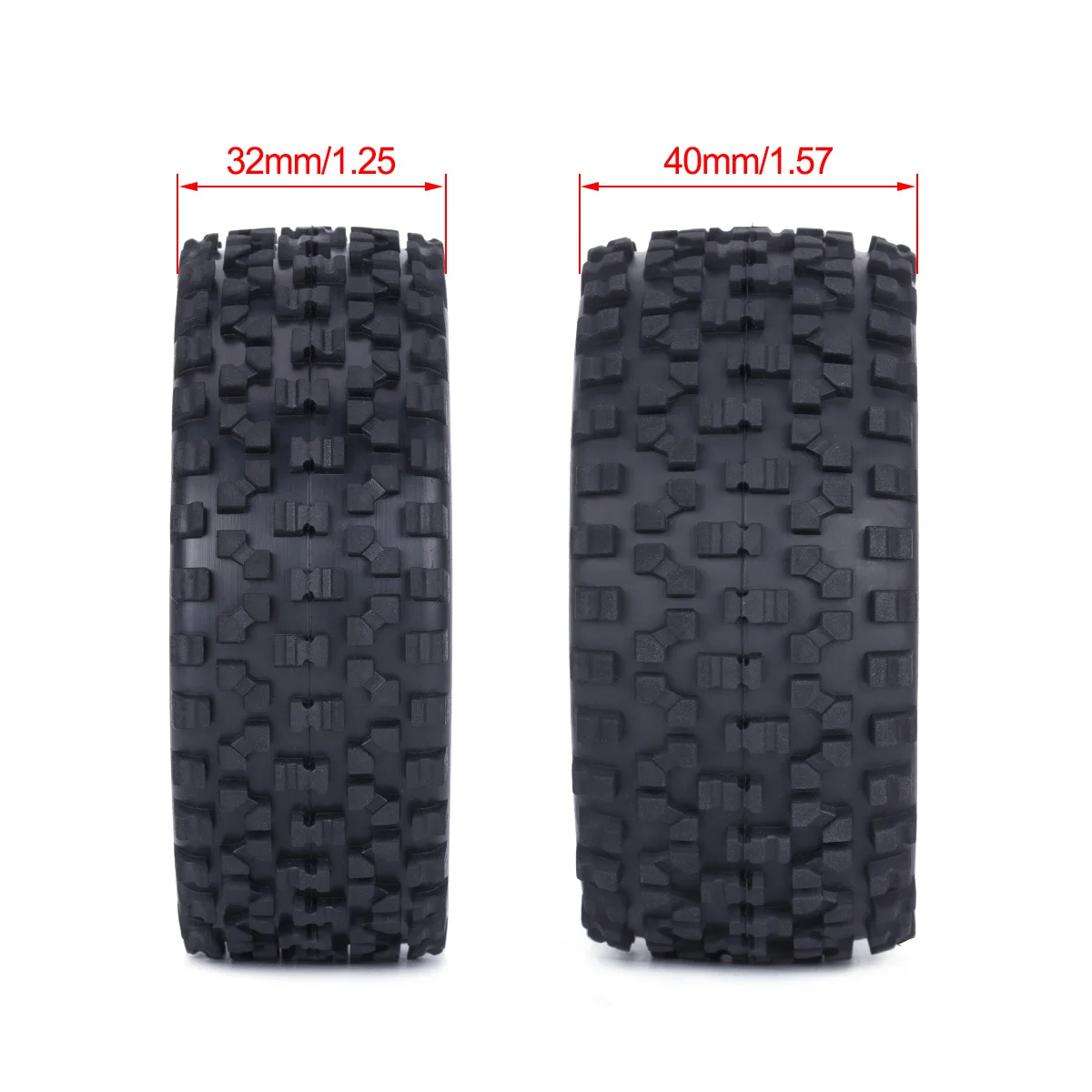 4 szt. Opony 88mm Buggy opony  – Yunshen Rc Hobby recenzja i cena