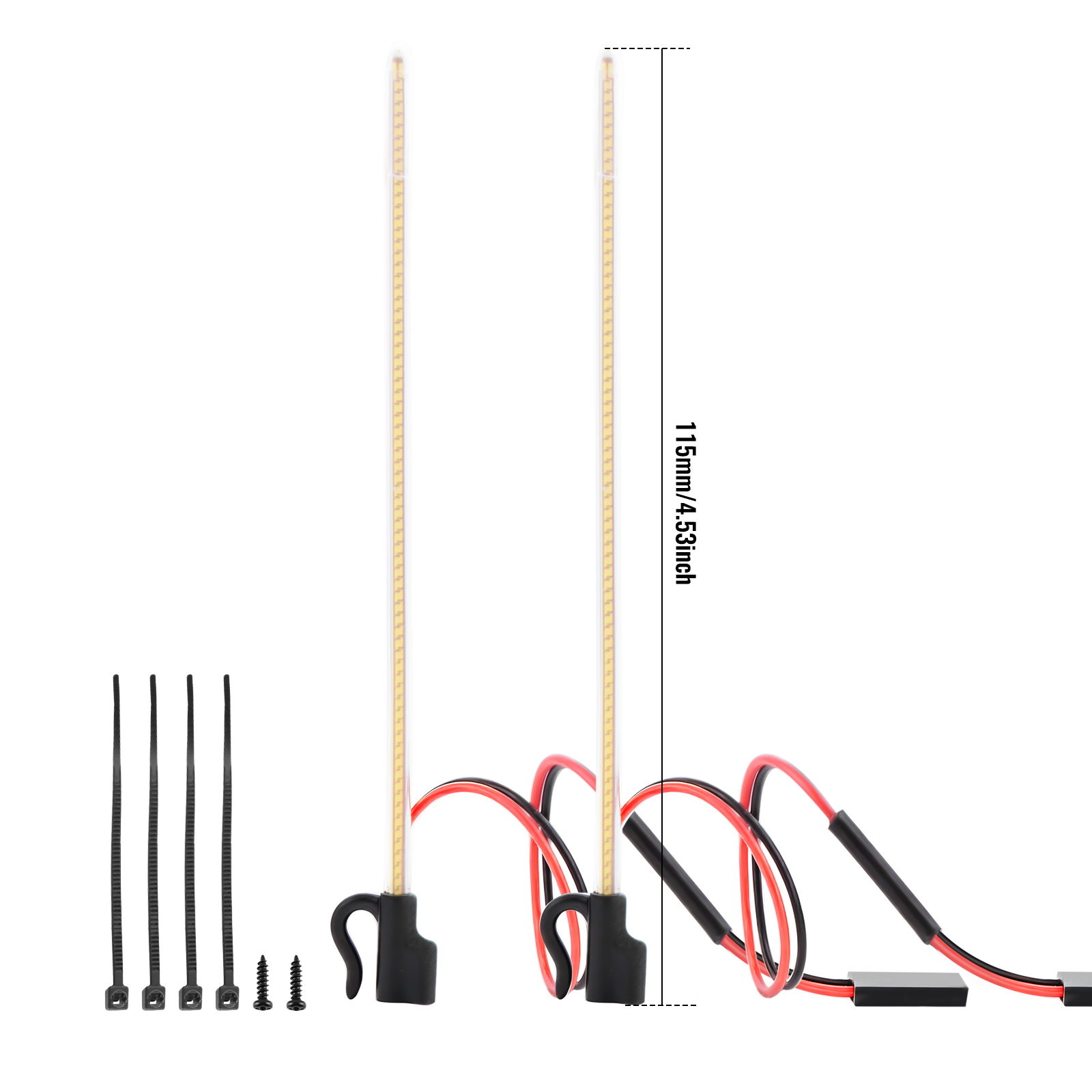 ModRax 2 szt. LED-owe anteny R – Yunshen Rc Hobby recenzja i cena
