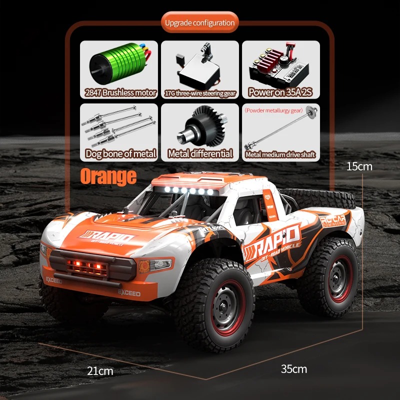 JJRC Q130 1:16 70KM/H 4WD RC C – Rc Hobby Grade Drift Car recenzja i cena