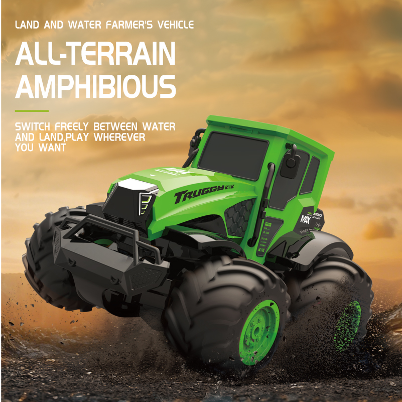 Samochód RC amfibijny w skali  – Yunshen Rc Hobby recenzja i cena