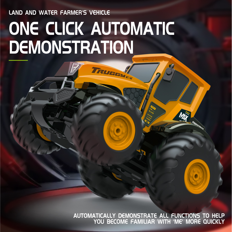 Samochód RC amfibijny w skali  – Yunshen Rc Hobby recenzja i cena