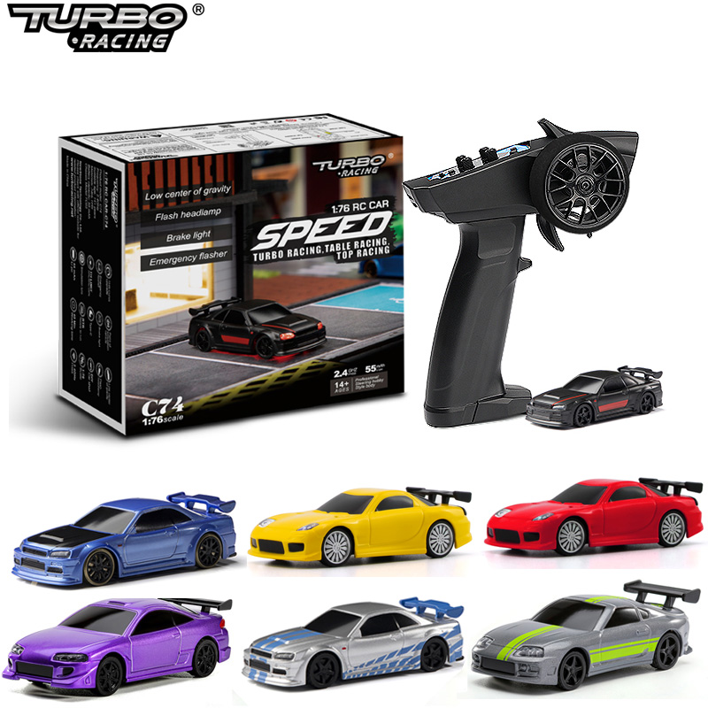 Turbo Racing 1:76 C64 C73 C72  – Rc Hobby Grade Drift Car recenzja i cena