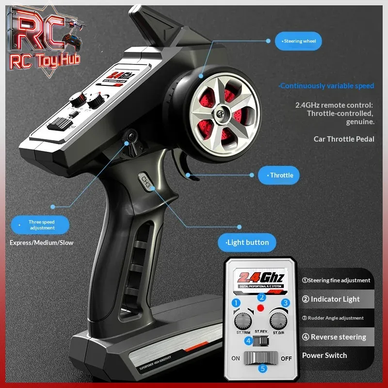 Bezszczotkowy samochód RC 4WD, – Rc Hobby Grade Drift Car recenzja i cena